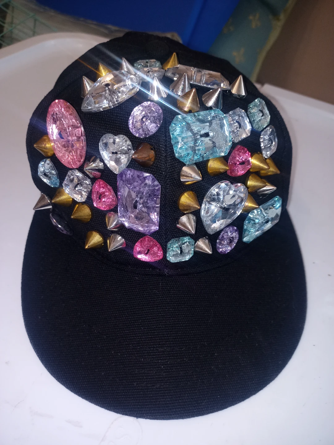 Women's Rhinstone Baseball Cap
