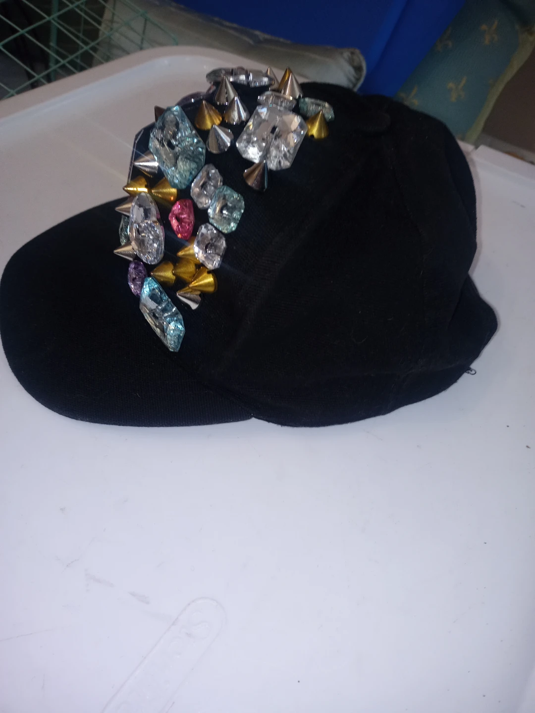 Women's Rhinstone Baseball Cap - photo 2