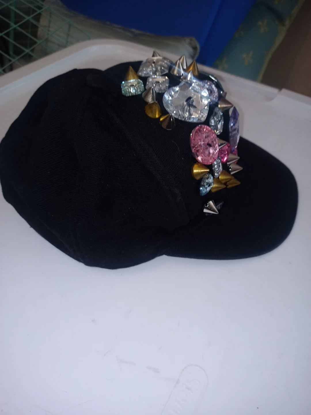 Women's Rhinstone Baseball Cap - photo 3