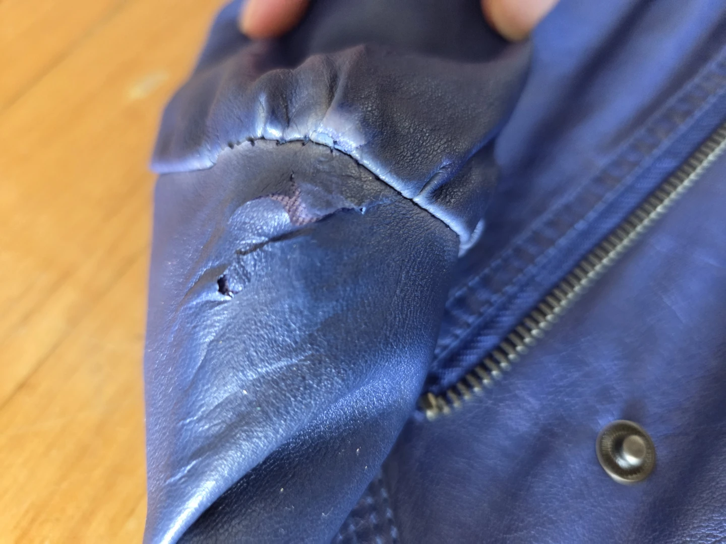 Forever 21 Vegan Leather Biker Jacket (M) - photo 4