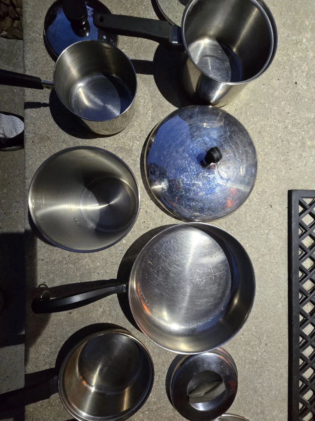 Stainless Steel Cookware Set with Lids - photo 3