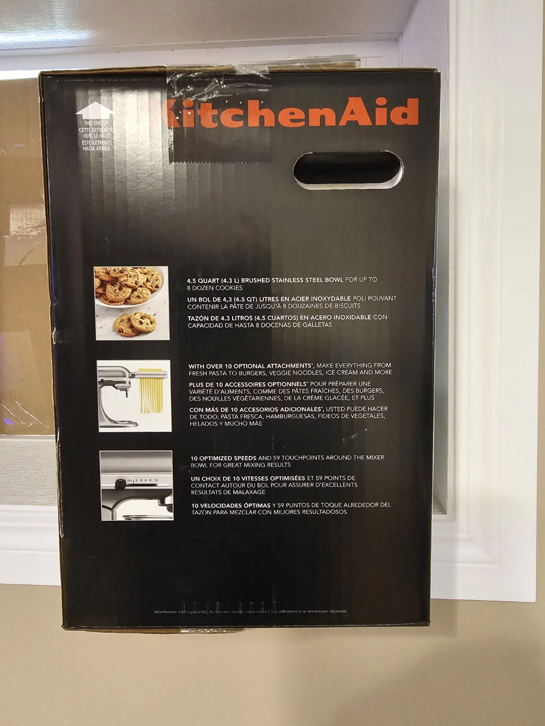 KitchenAid Classic Tilt-Head Stand Mixer - Onyx Black - photo 2