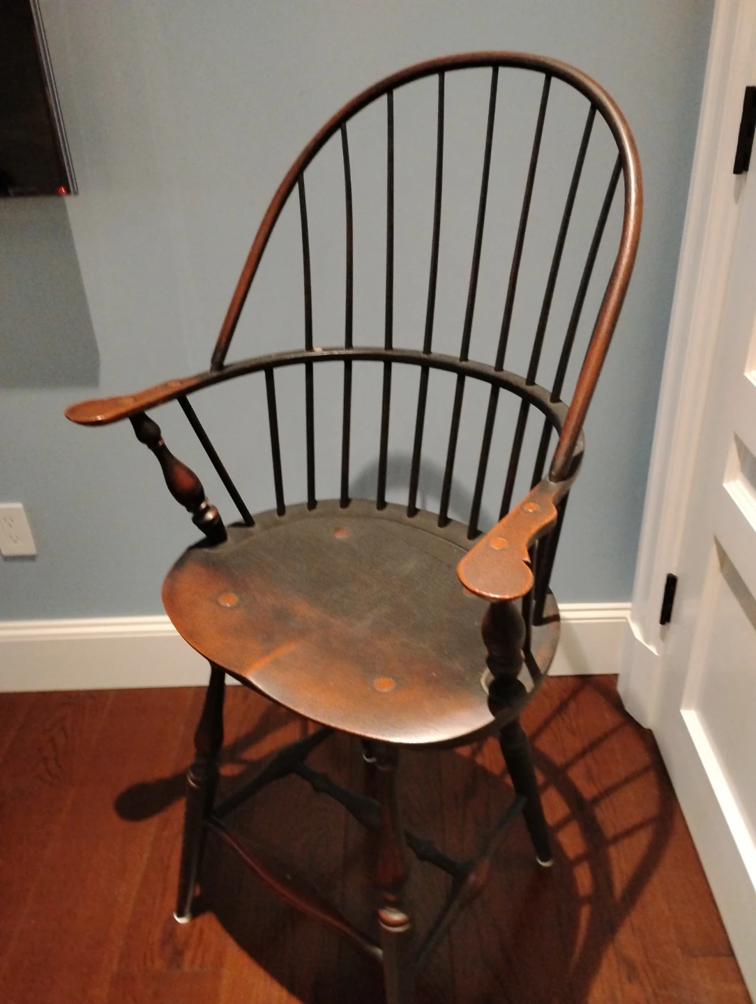 Wooden Windsor Style Armchair