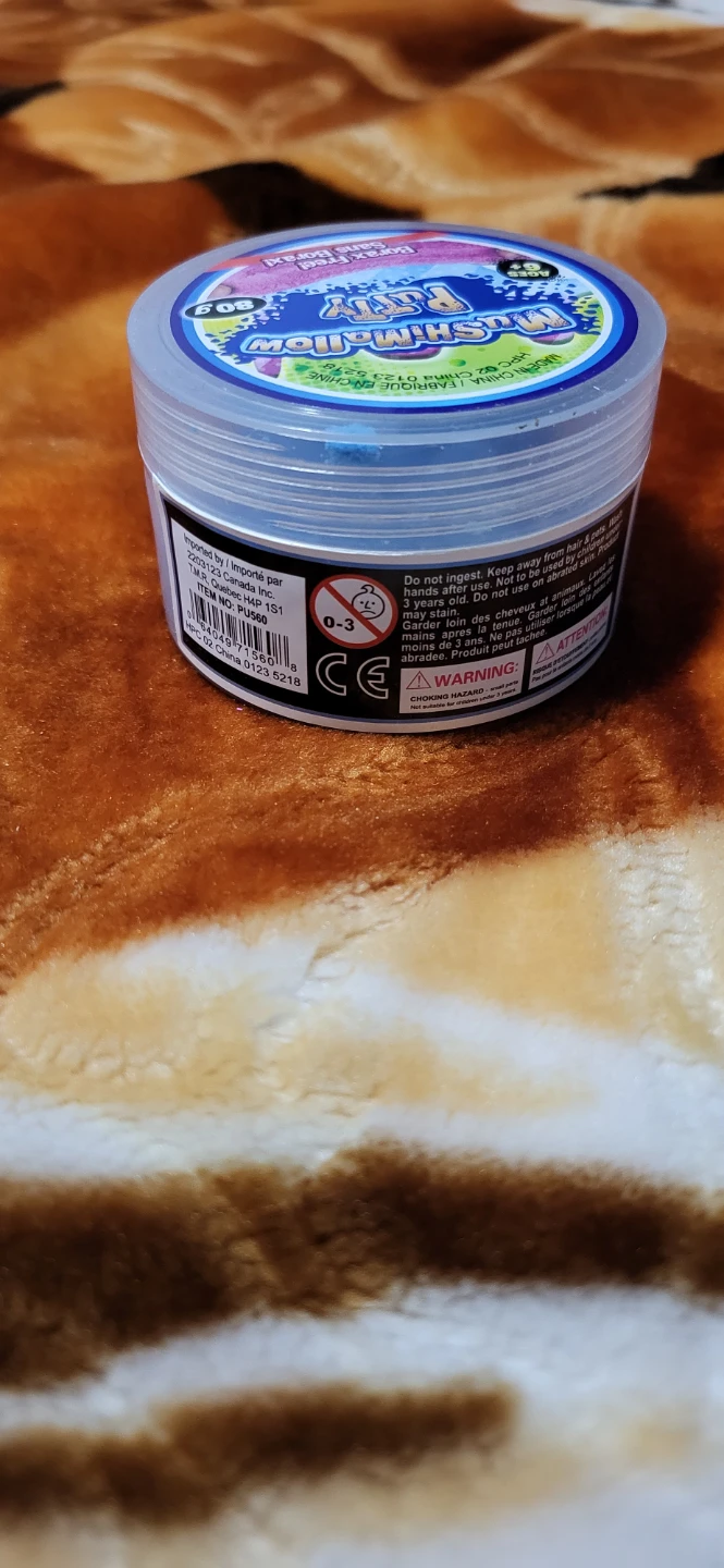 MuSHMallow Putty Play Toy - Blue ⚽ - photo 2