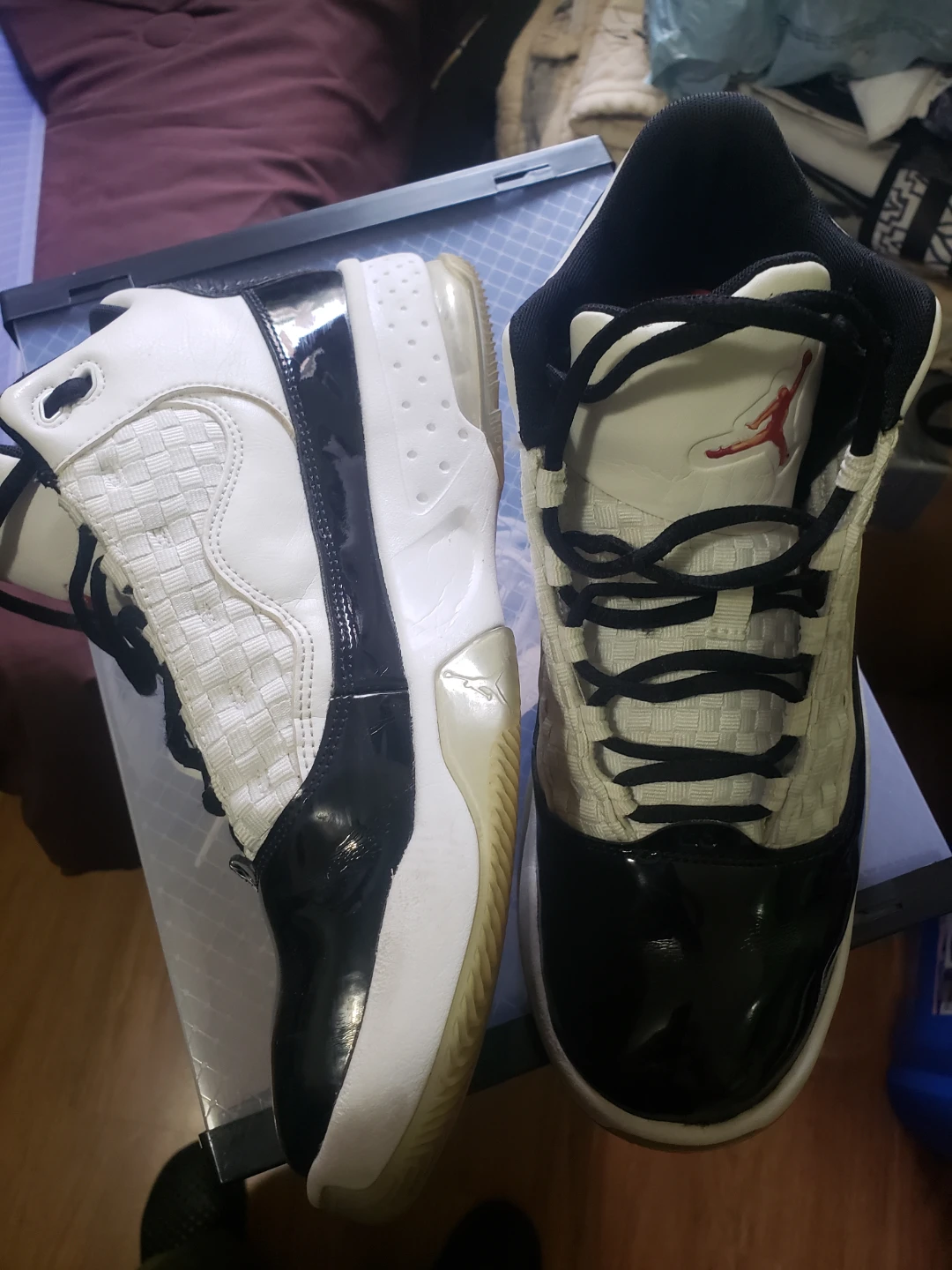Jordan 11 Retro Low Black White Men's Shoes - photo 4