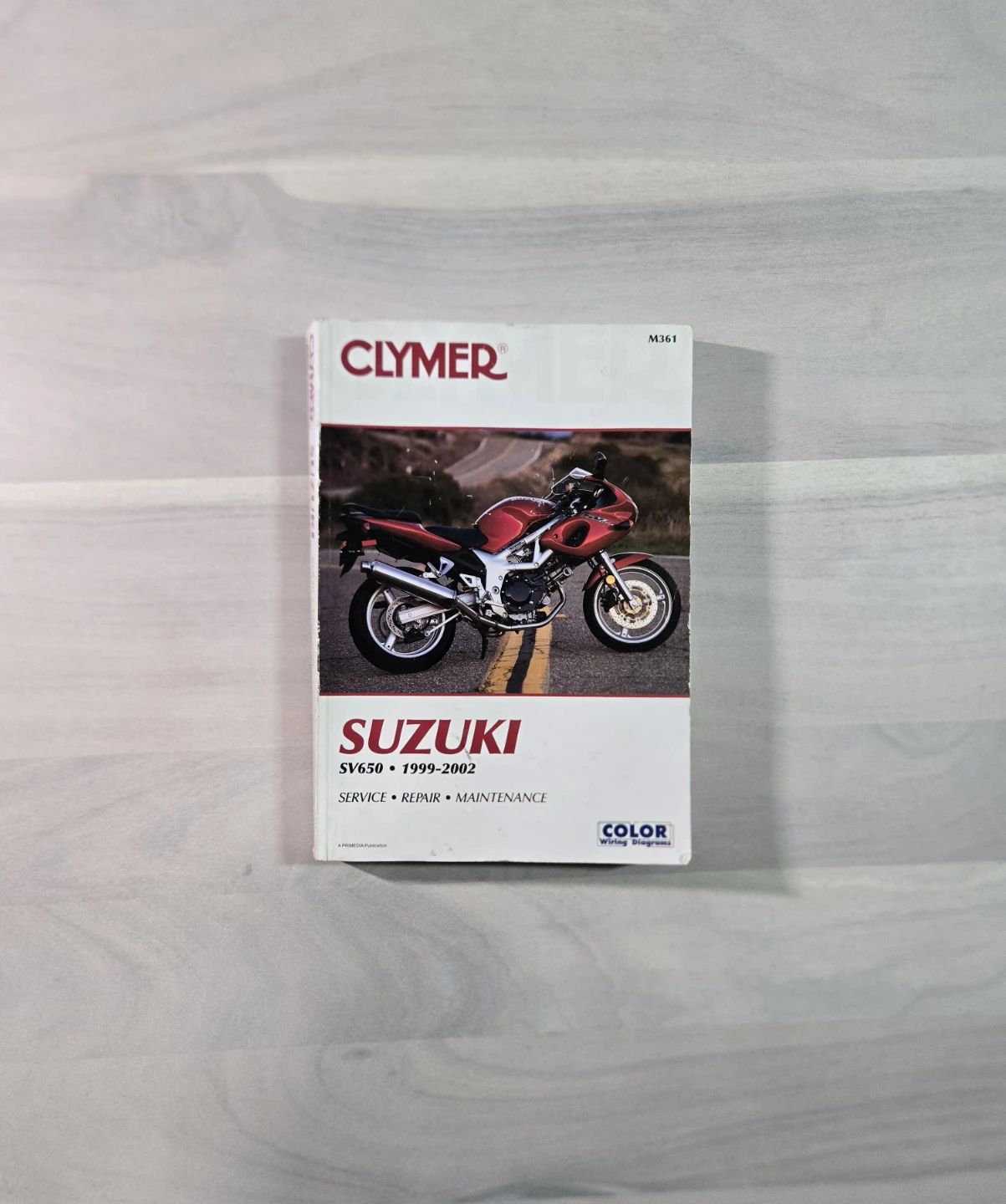 Clymer Suzuki SV650 Service Manual