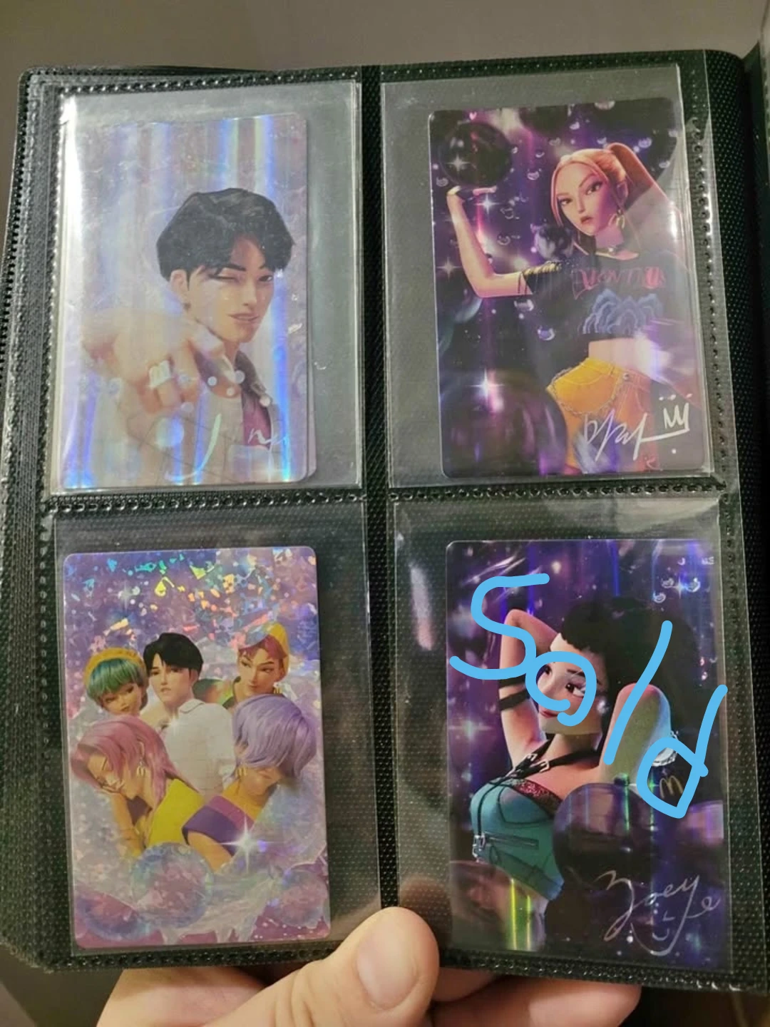 Kpop demon hunters mcdonalds card (For Sale Or Trade)