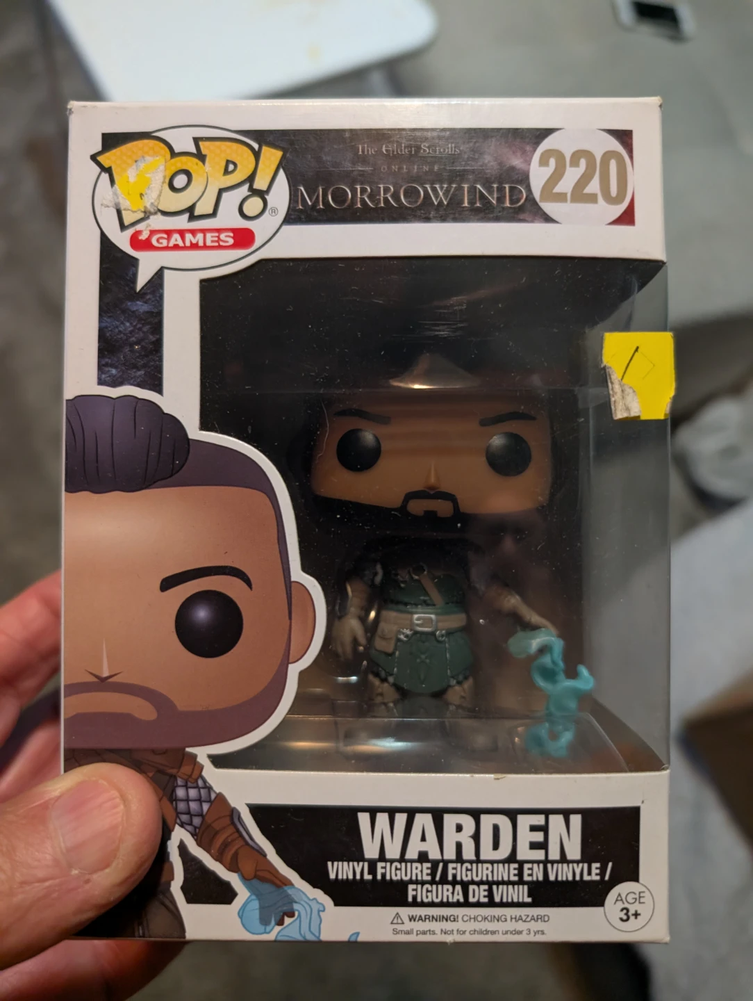 Funko Pop!  Elder Scrolls Online Morrowind Warden #220