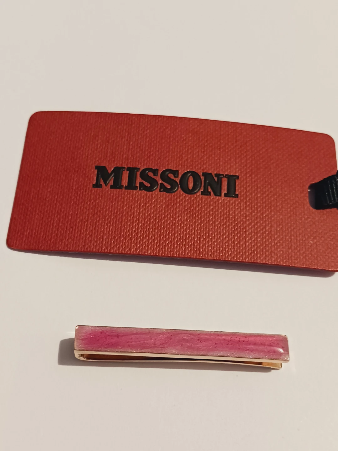 MISSONI AUTHENTIC TIE CLIP