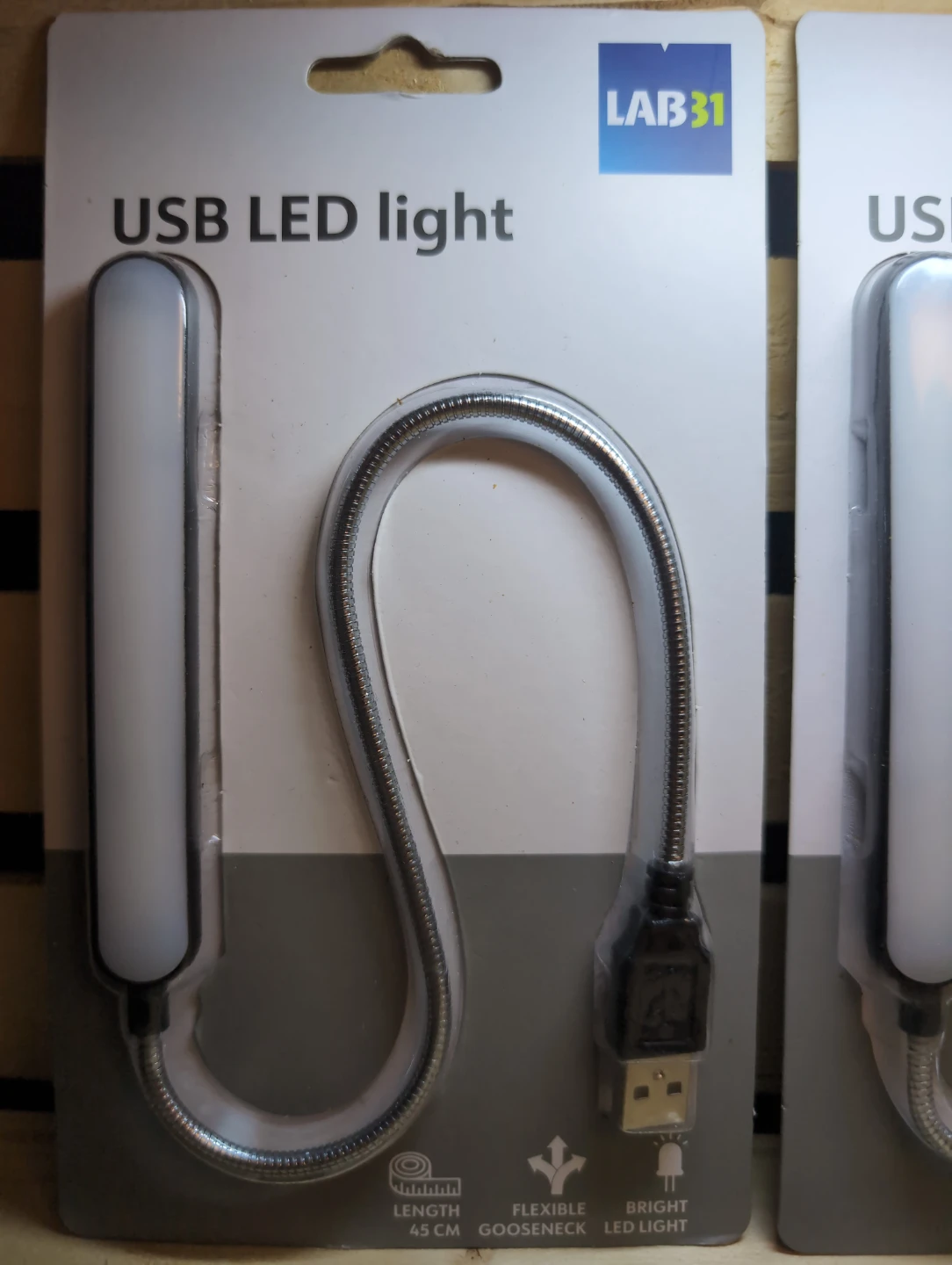 LAB31 USB LED Light (PAIR) 2 NEW UNITS! - photo 2