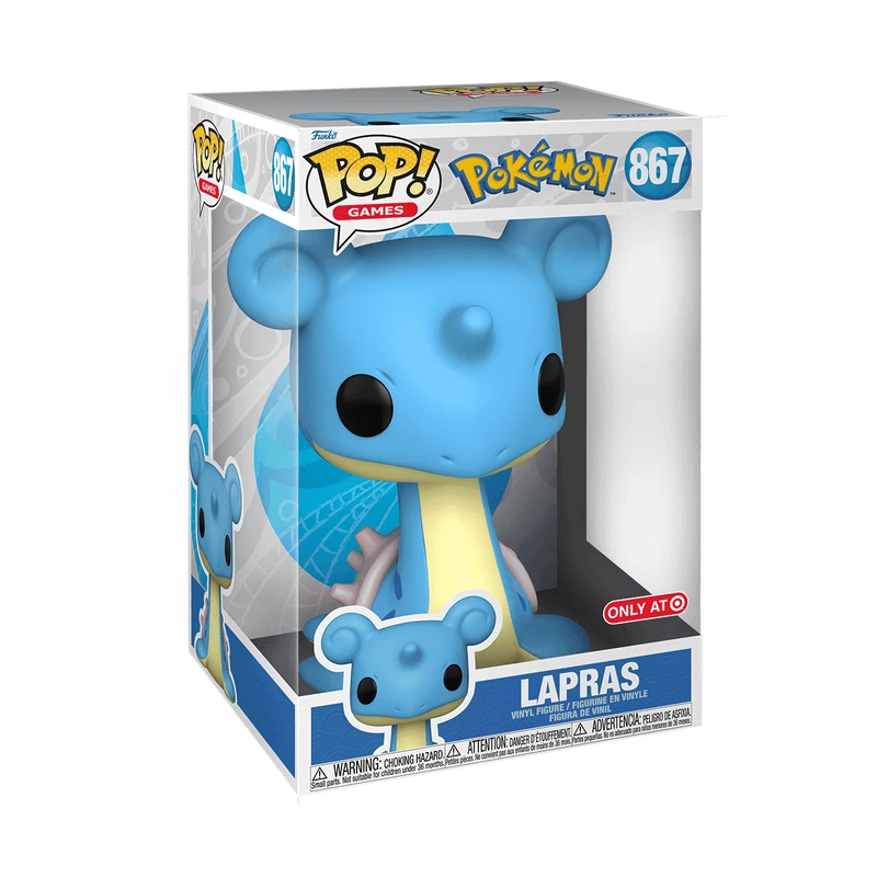 Large sized, Funko Pop! Lapras Pokemon Vinyl Figure - photo 3