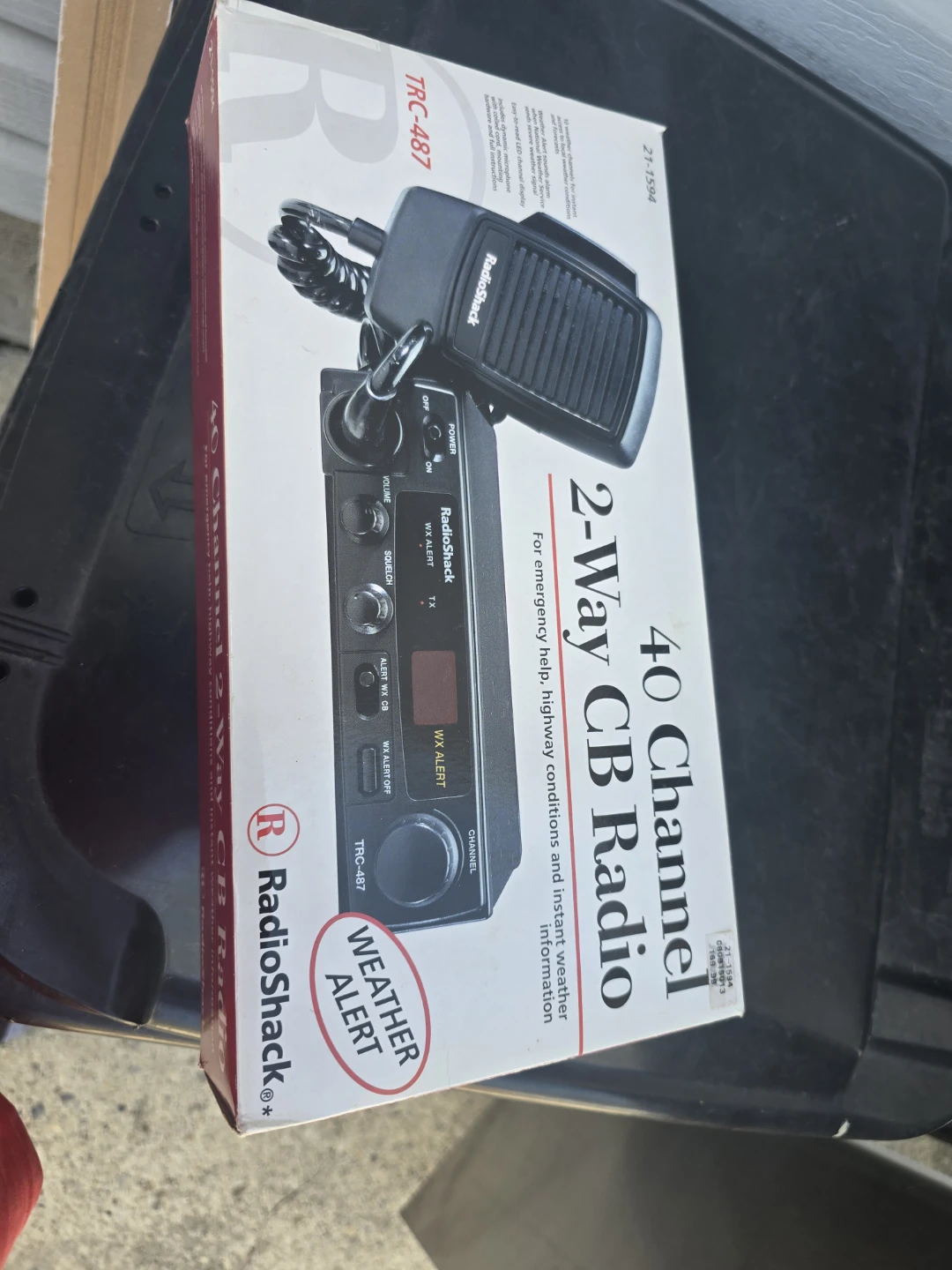 ⚽️ RadioShack 2-Way 40 Channel CB Radio TRC-487