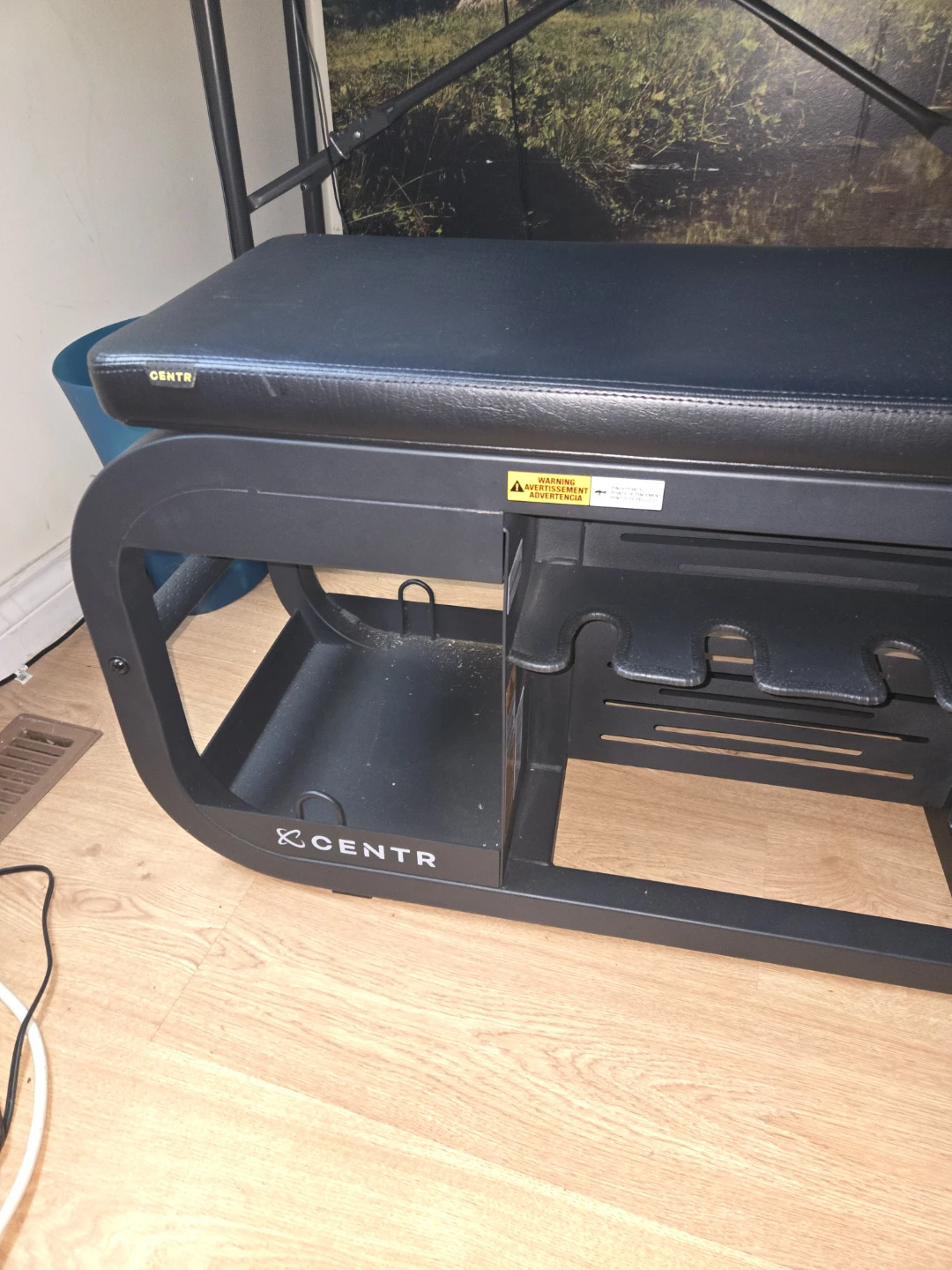 Centr Fusion Bench with Dumbbell Storage