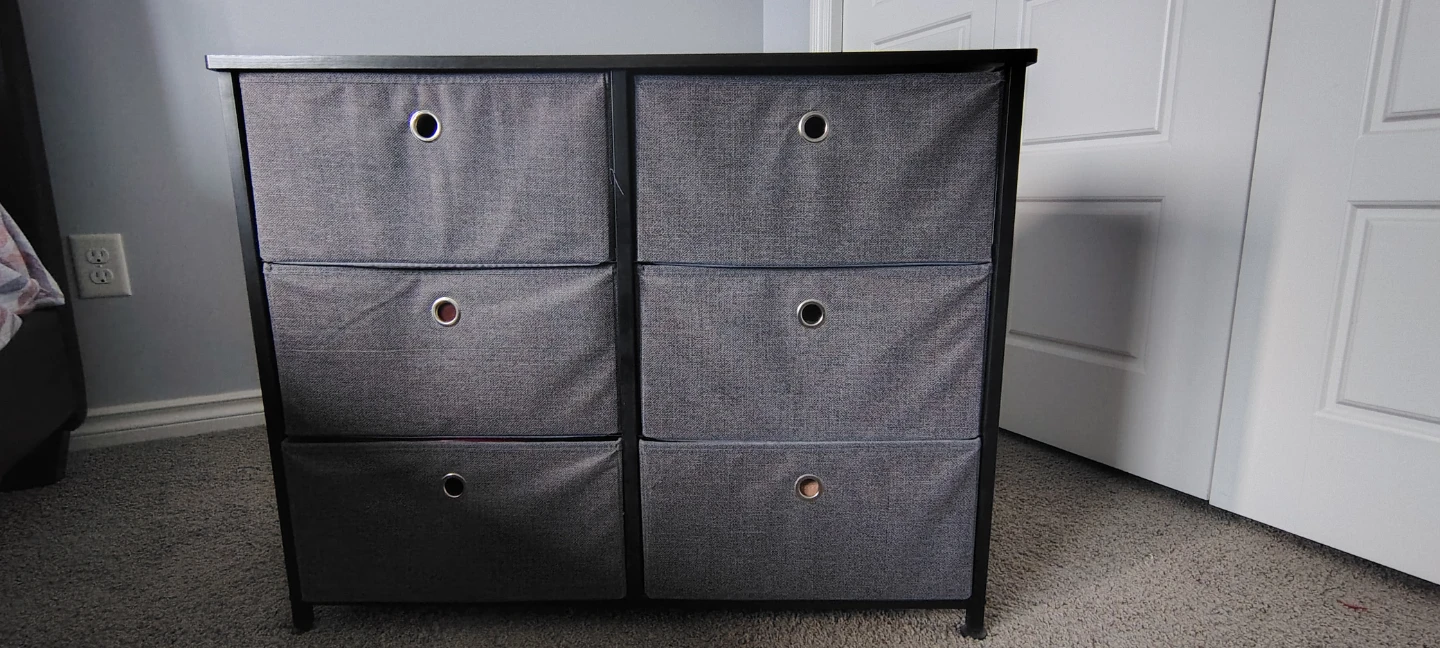 6-Drawer Fabric Storage Dresser - photo 2