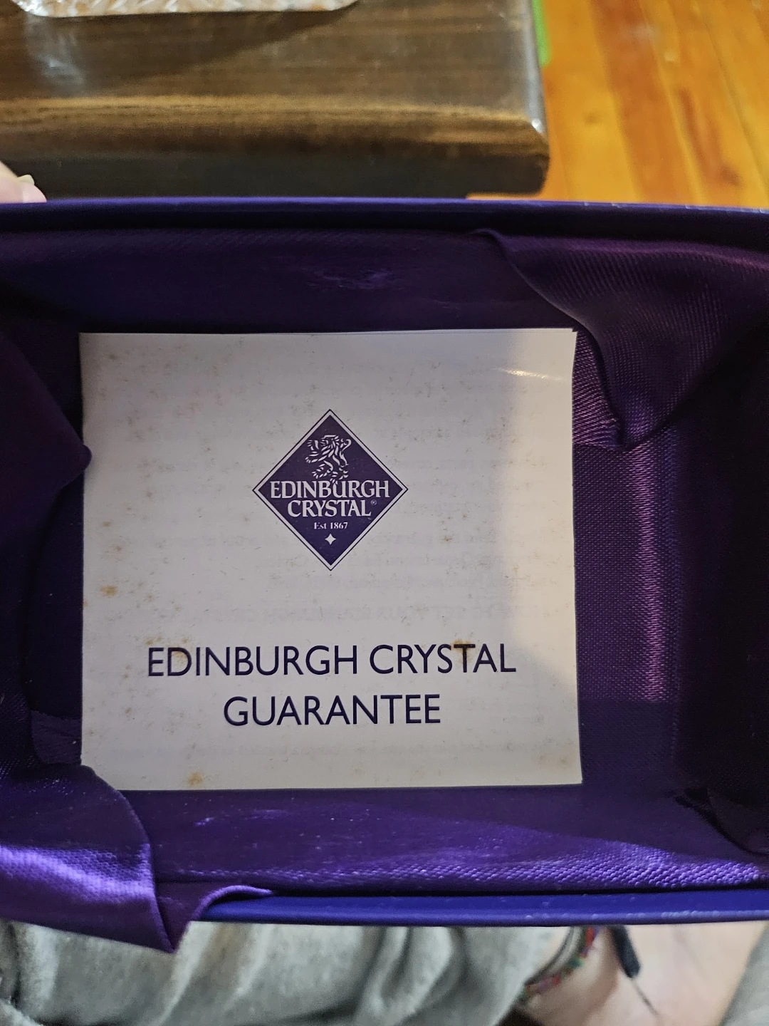 Thomas Webb Crystal Clock - photo 4