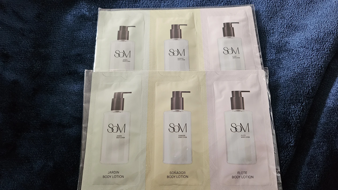 SOM Body Lotion Samples (Jardin, Sonador, Flote) 2 pack ⚽