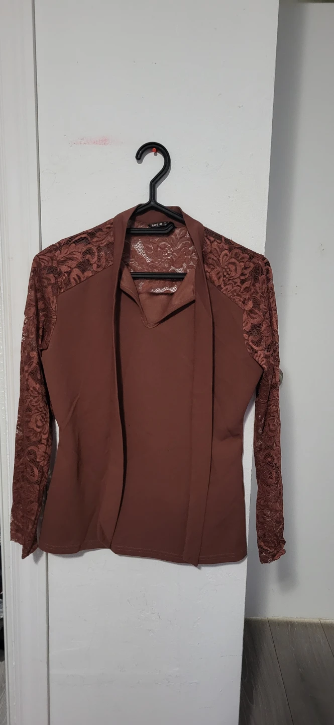 Mahogany Sleeve Blouse Size S