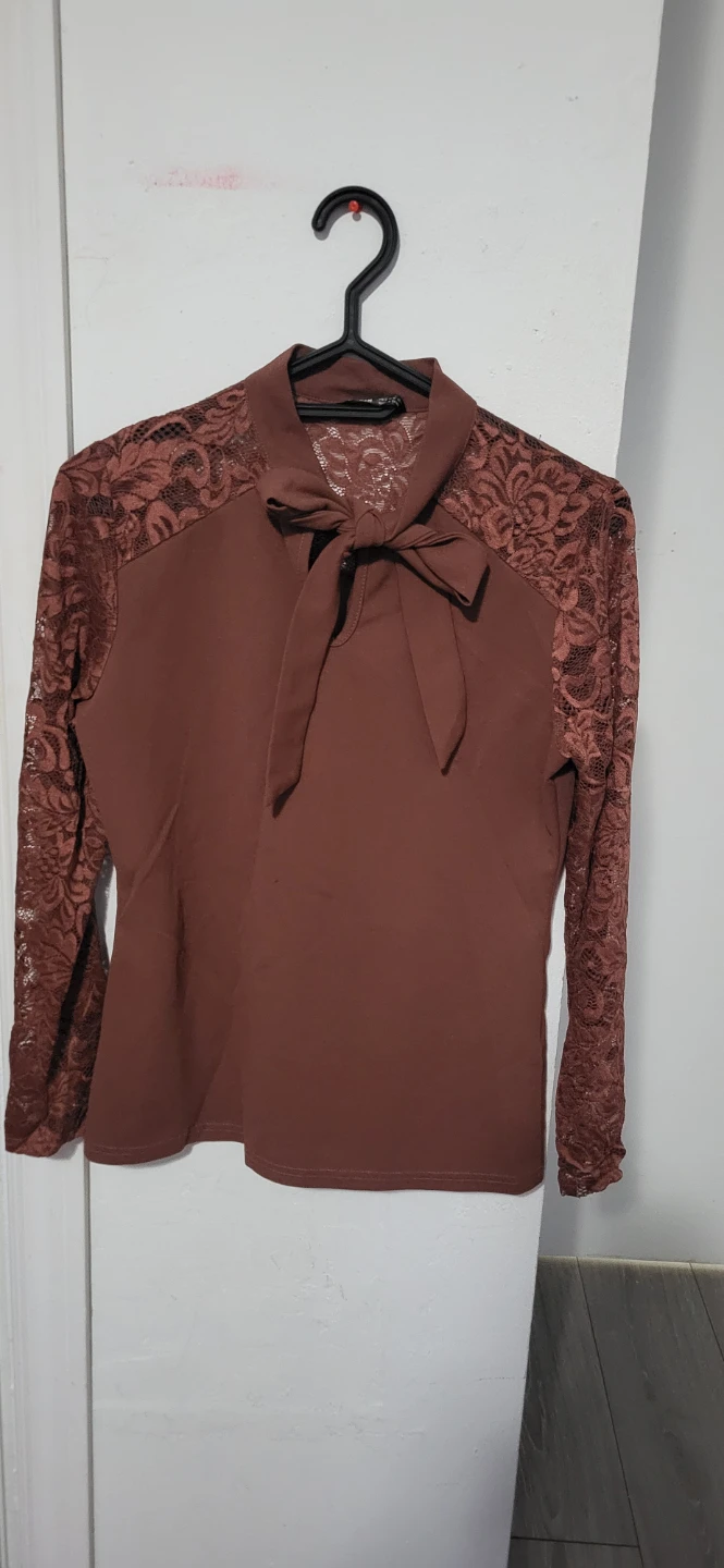 Mahogany Sleeve Blouse Size S - photo 2