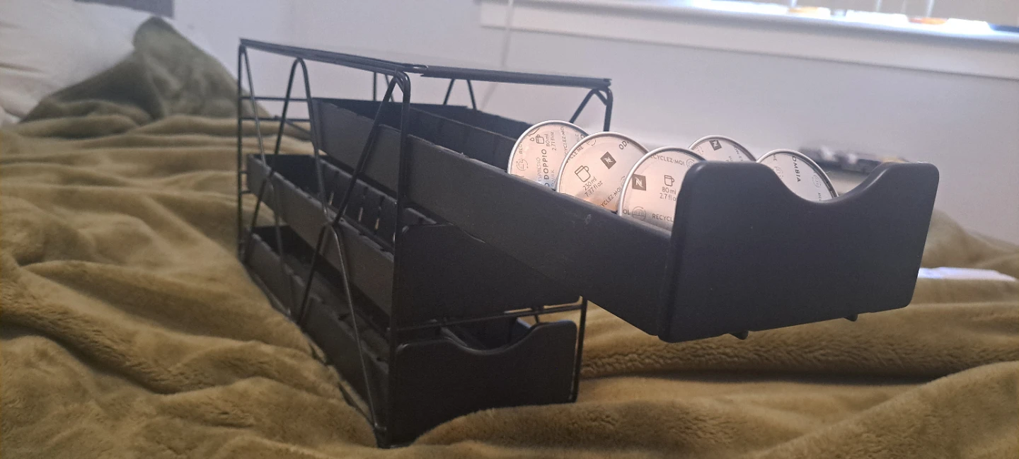 Black Coffee Pod Drawer Organizer NESPRESSO - photo 2