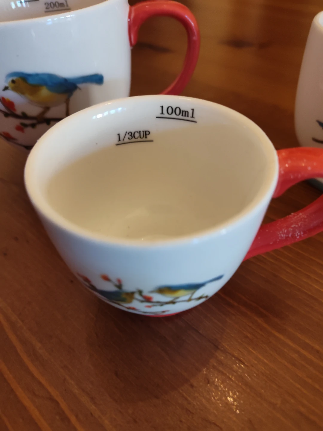 Set of 3 Measuring Cups - Birds Design - photo 4