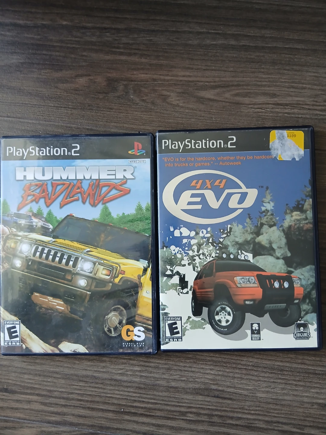 PS2 Games: Hummer Badlands & 4x4 Evo