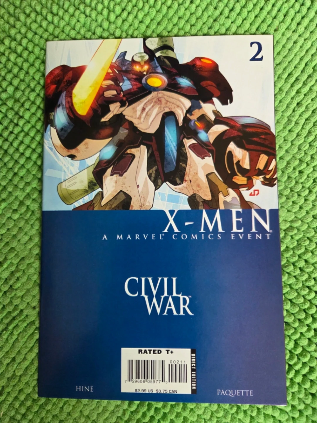 Marvel X-Men Civil War Comic Books - photo 2