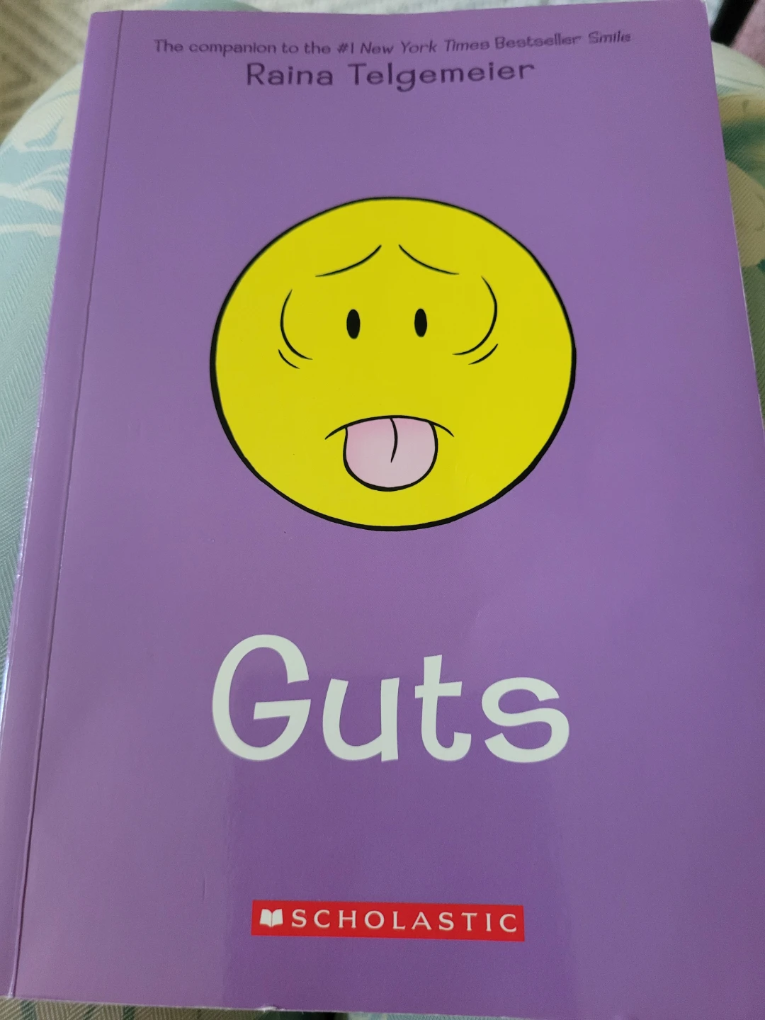 Guts by Raina Telgemeier Graphic Novel
