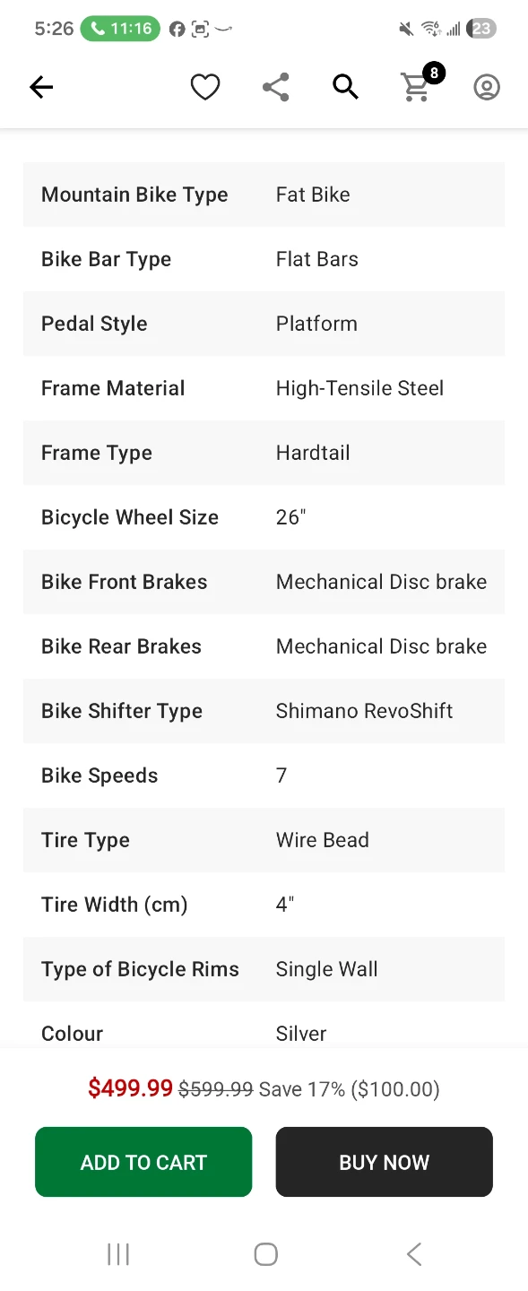 Supercycle Big Rig Fat Tire Bike 26-in - photo 2