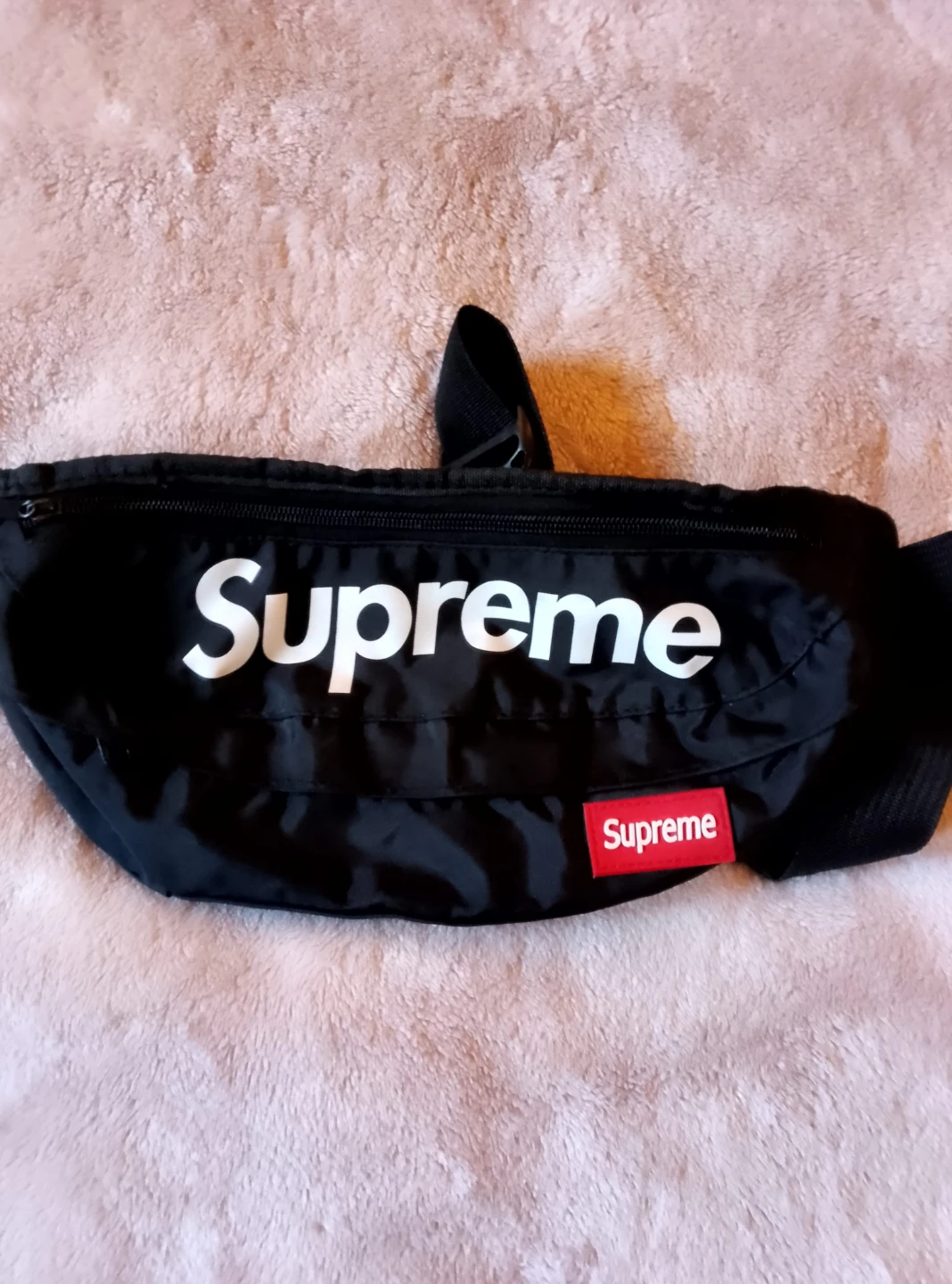 Supreme Black Waist Bag - photo 3