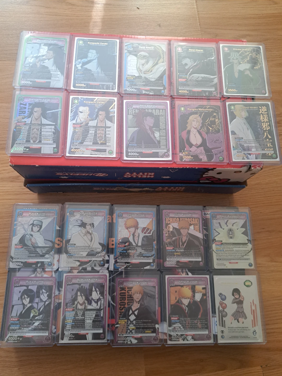 Bleach TCG Trading Cards - Various Characters