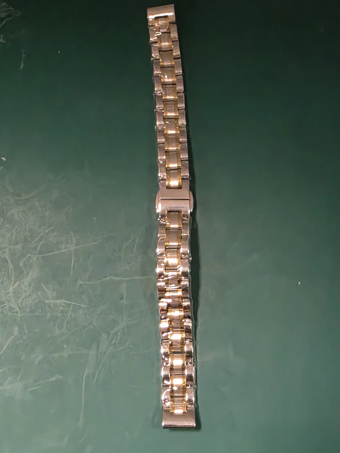 Vintage Warner Bros. Shield Logo Quartz Two Tone Bracelet - photo 5