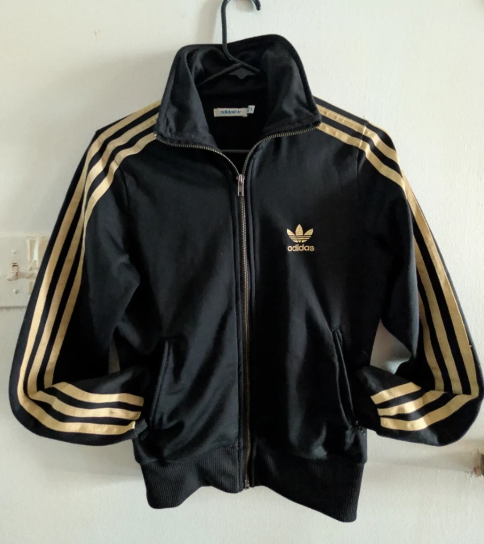 ⚽ Black Adidas Track Jacket size small
