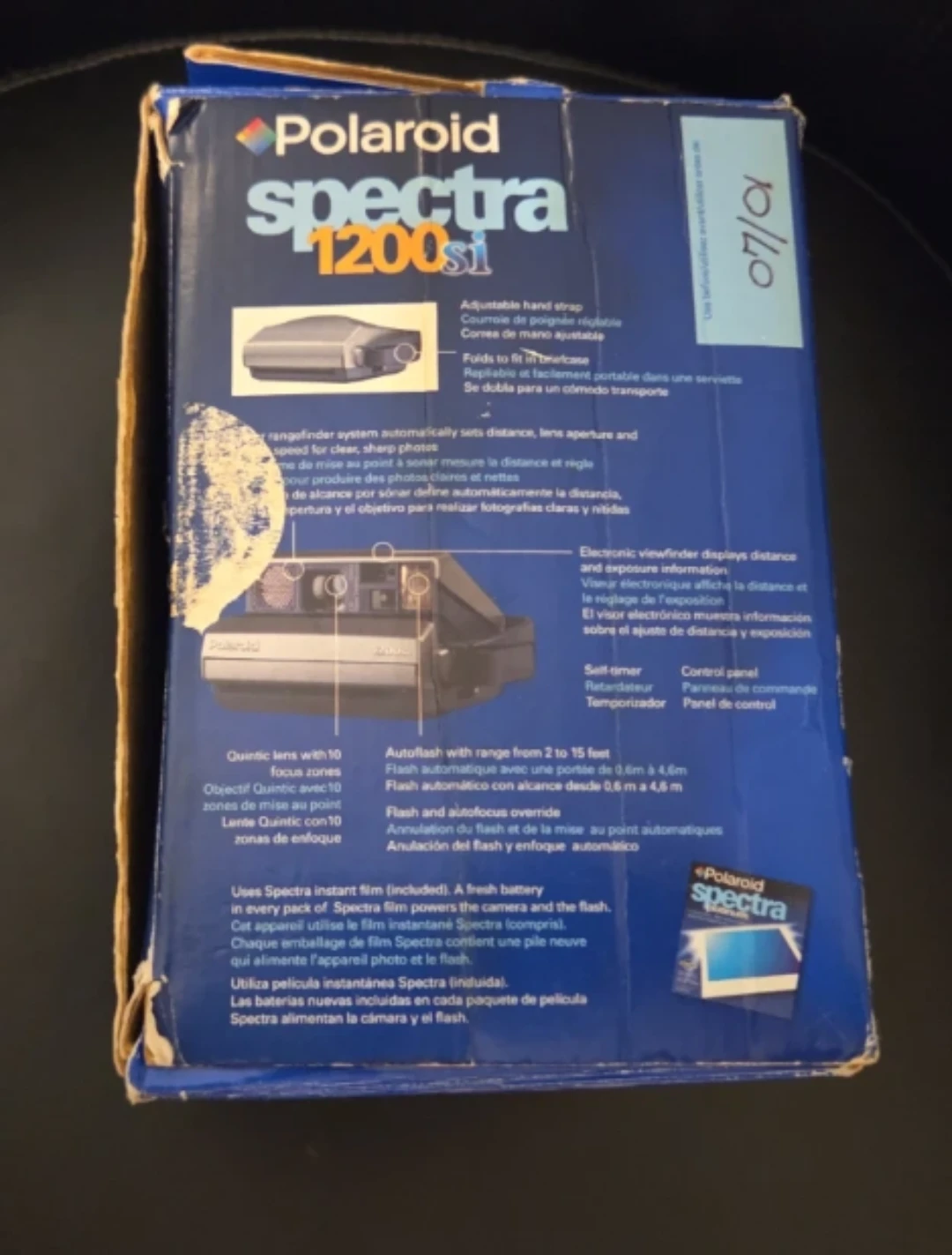 Polaroid Spectra 1200si Instant Camera - photo 5