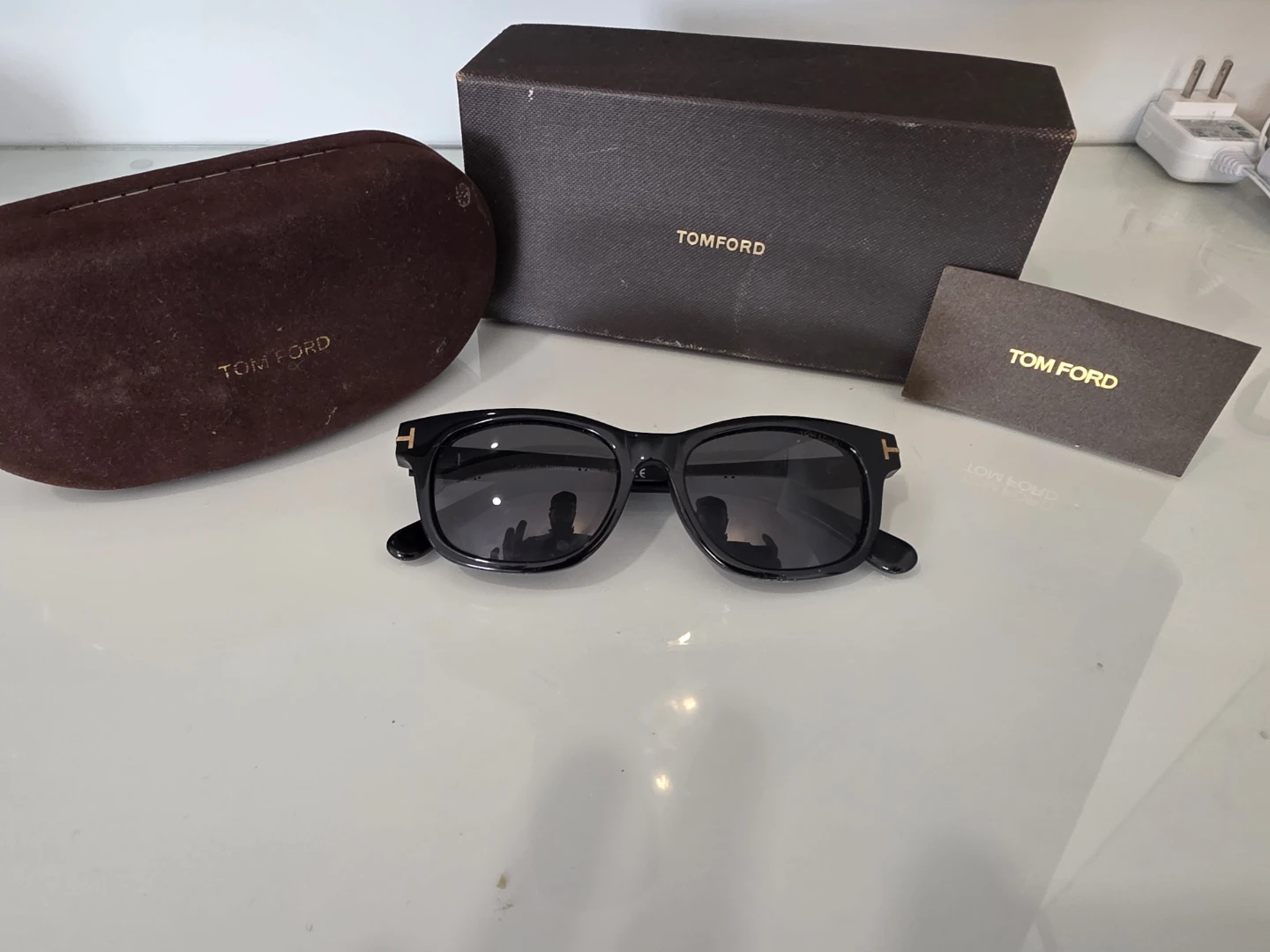TOM FORD Black Sunglasses - photo 5