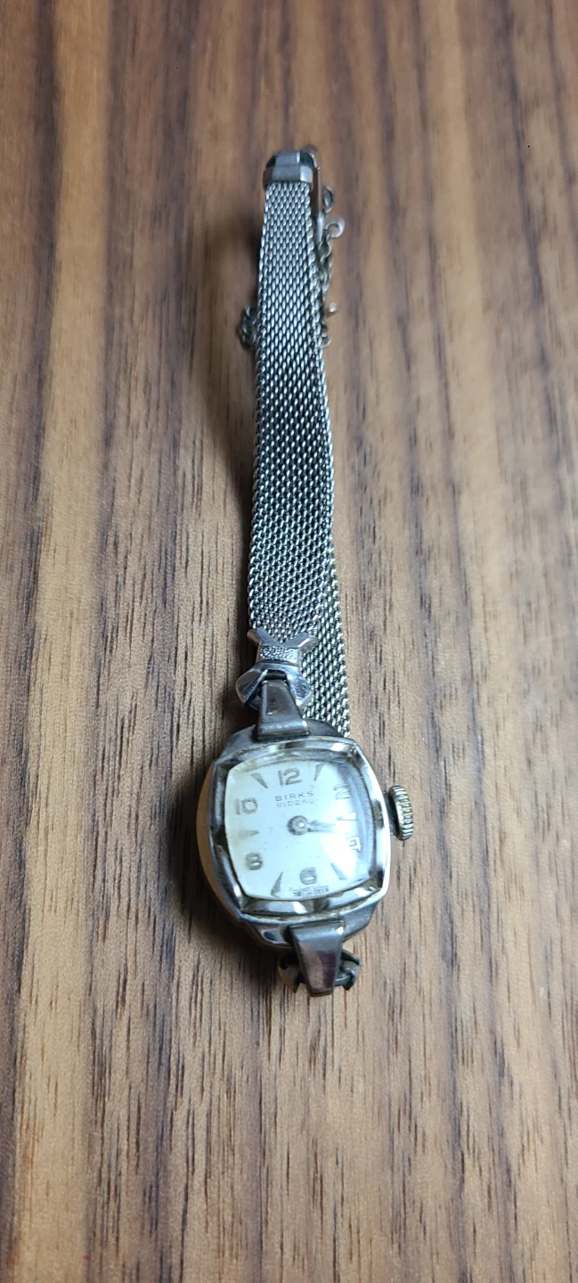 Birks women's vintage cocktail watch