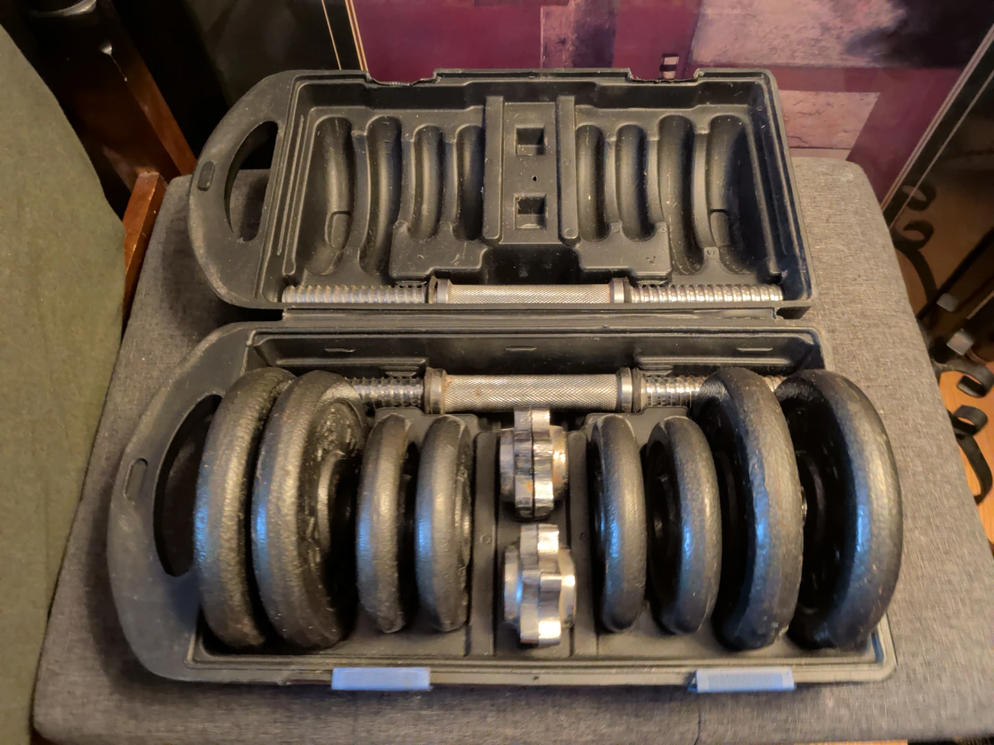 $60 CAP Barbell Dumbbell Set with Case - photo 2