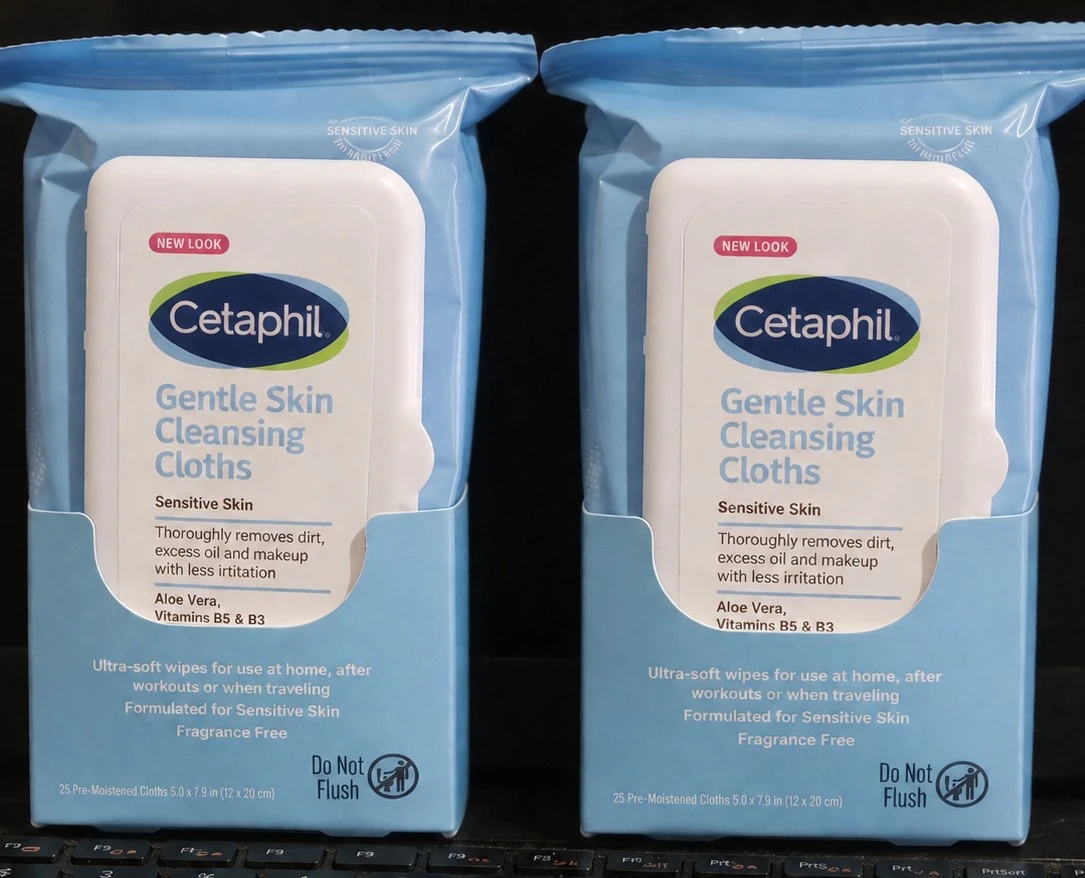 Cetaphil Gentle Skin Cleansing Cloths - 2 for $10