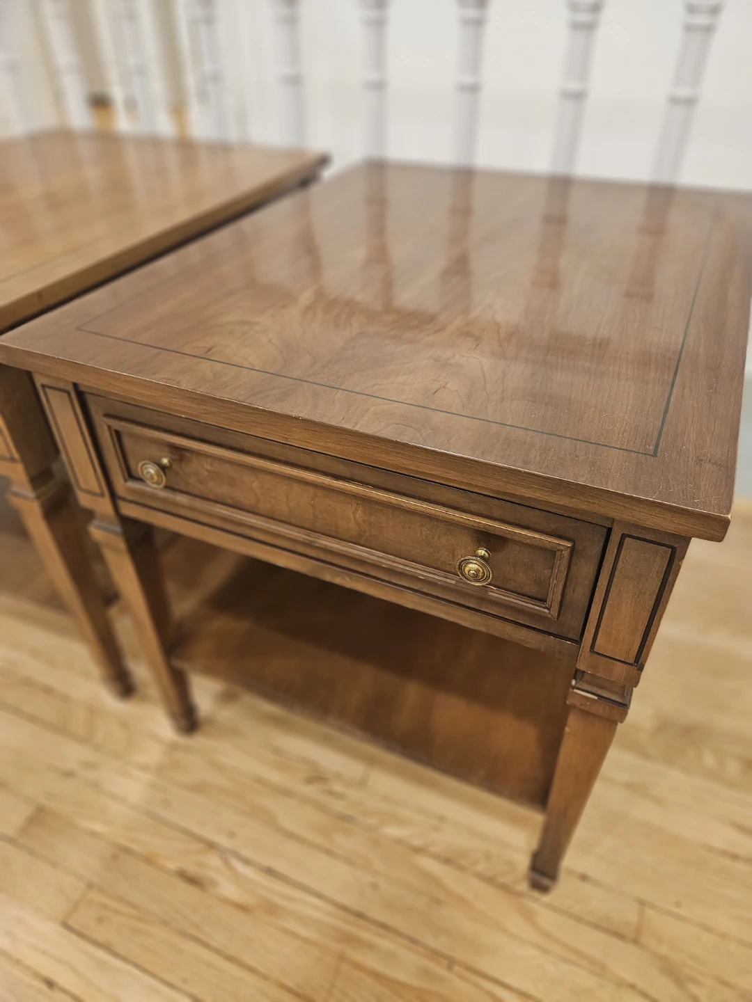 Vintage Walnut Side Tables - photo 3