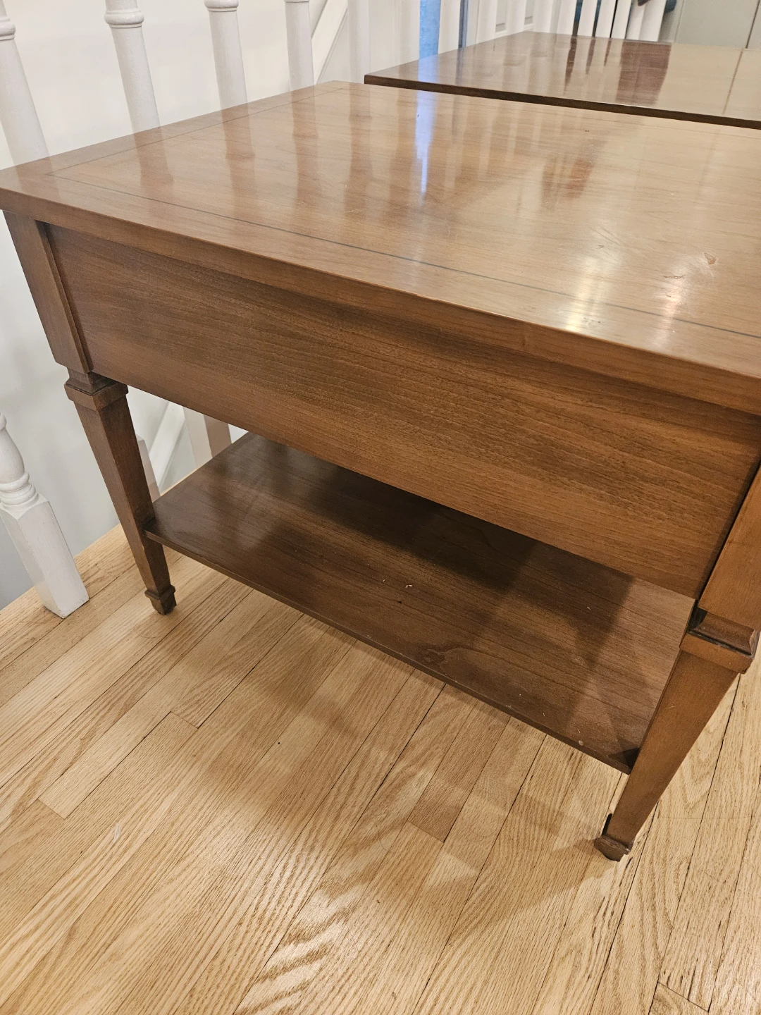 Vintage Walnut Side Tables - photo 5
