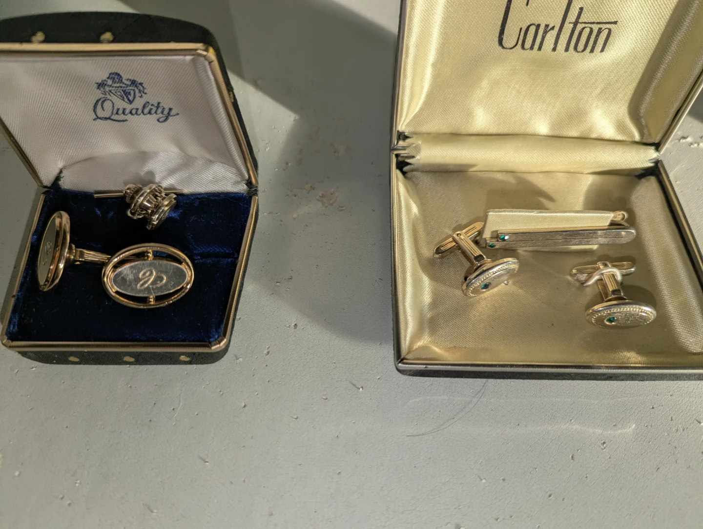 Carlton & Quality Cufflinks & Tie Clip Set - photo 4