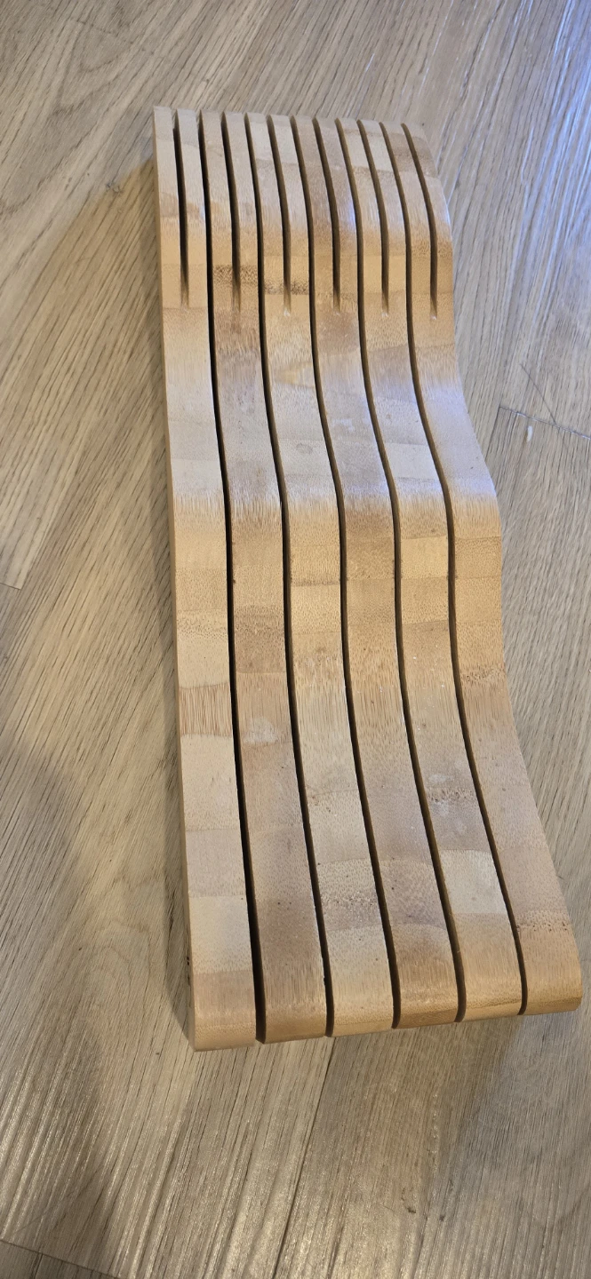 Bamboo Knife Block