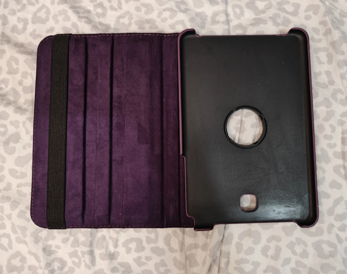 Purple Tablet Case with Swivel Stand 🧡 - photo 5