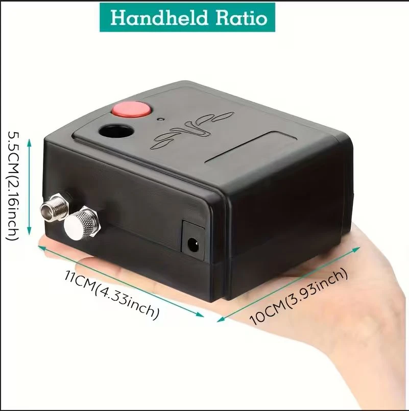 Portable Dual Action Airbrush Compressor Kit - photo 3