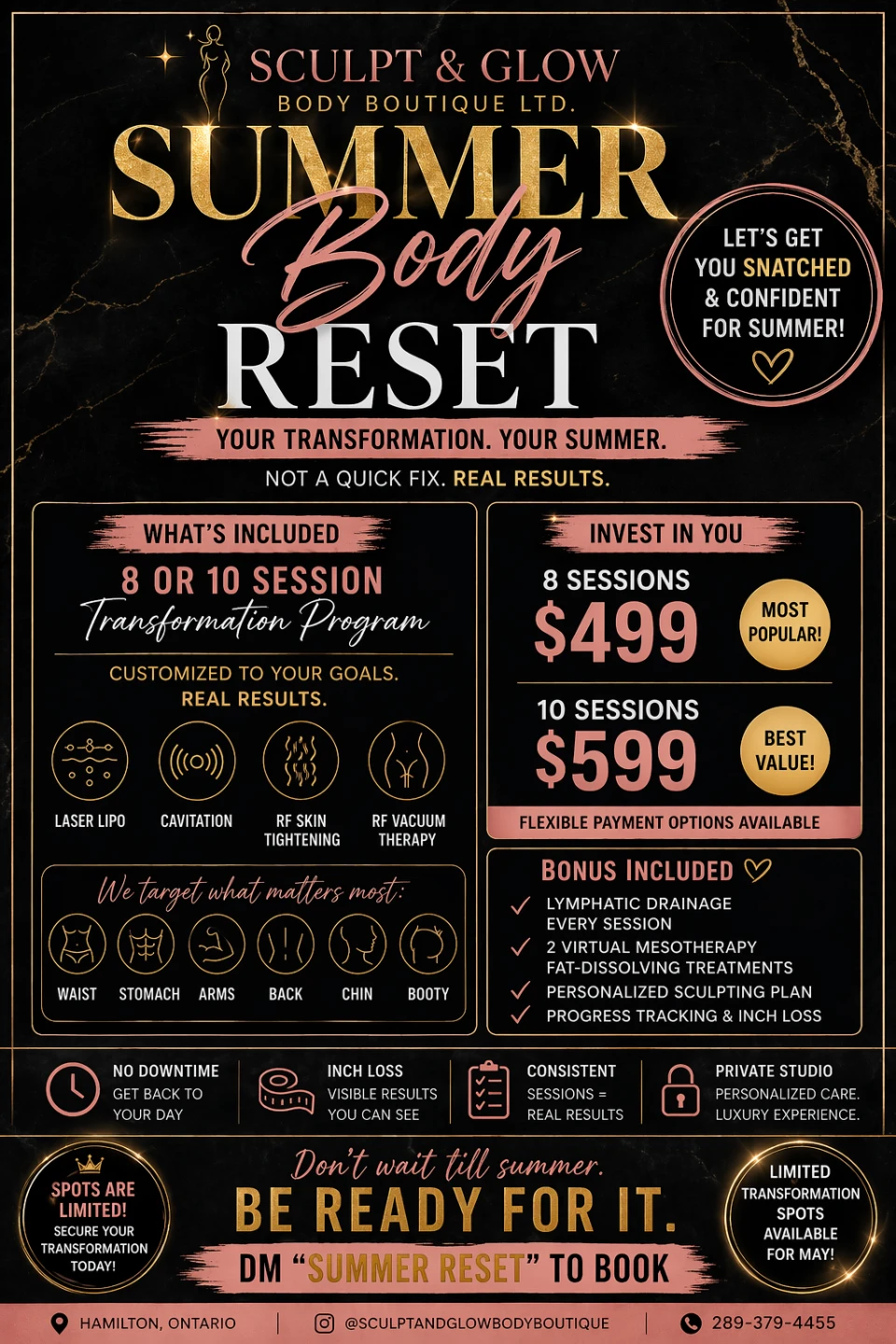Sculpt & Glow Summer Body Reset Program