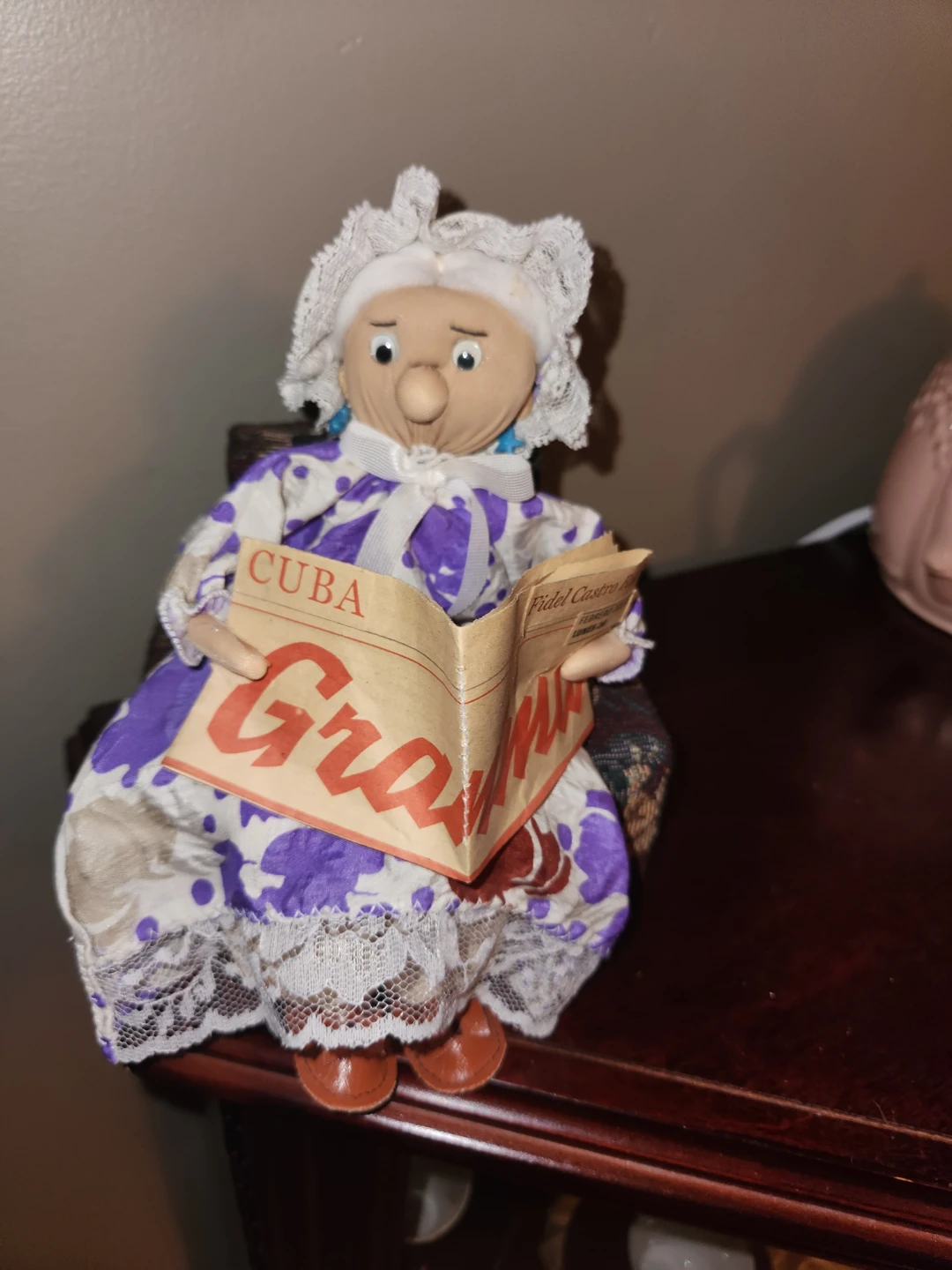 Fidel Castro Cuba Grandma Doll