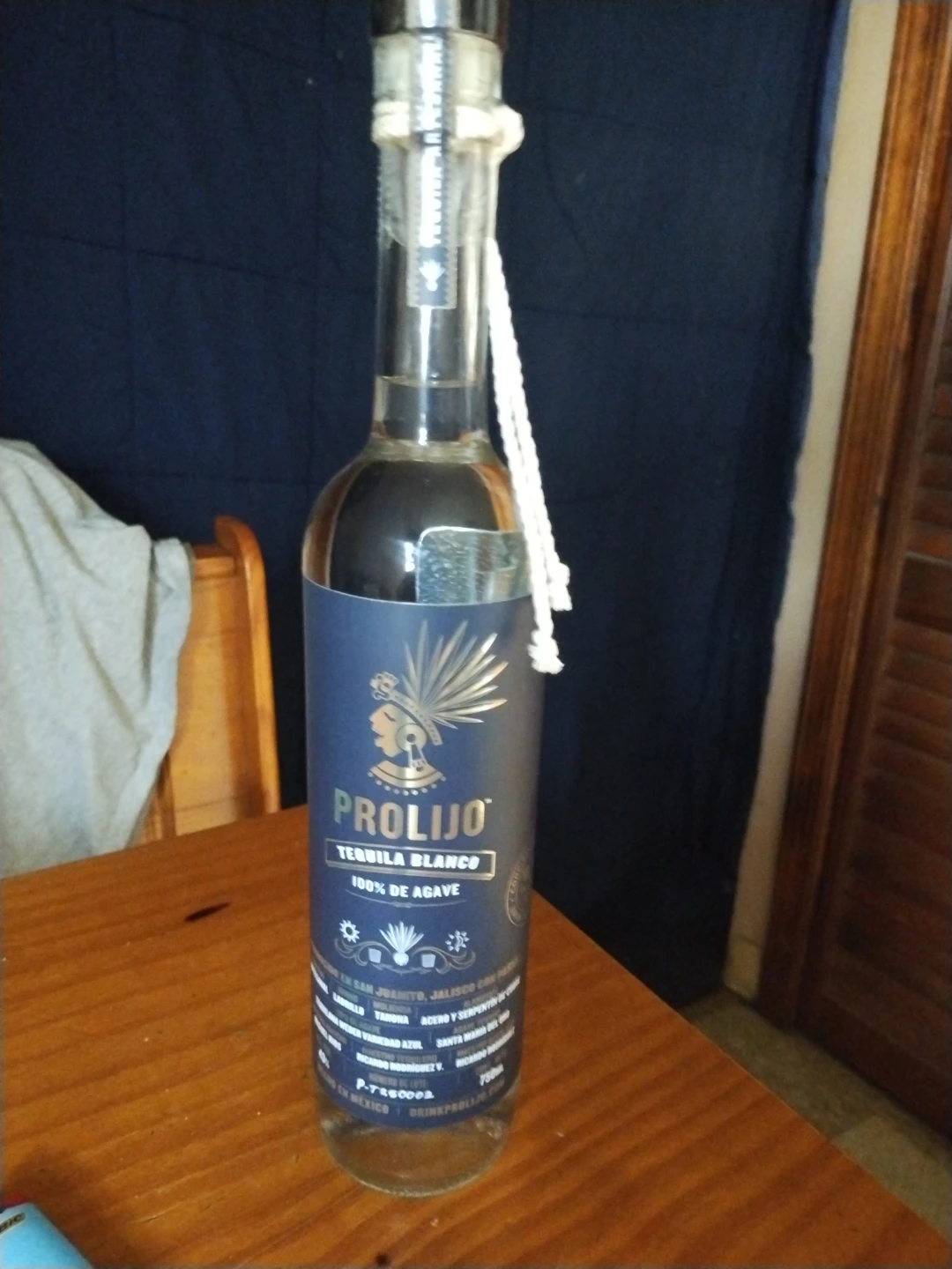 Prolijo Blanco tequila