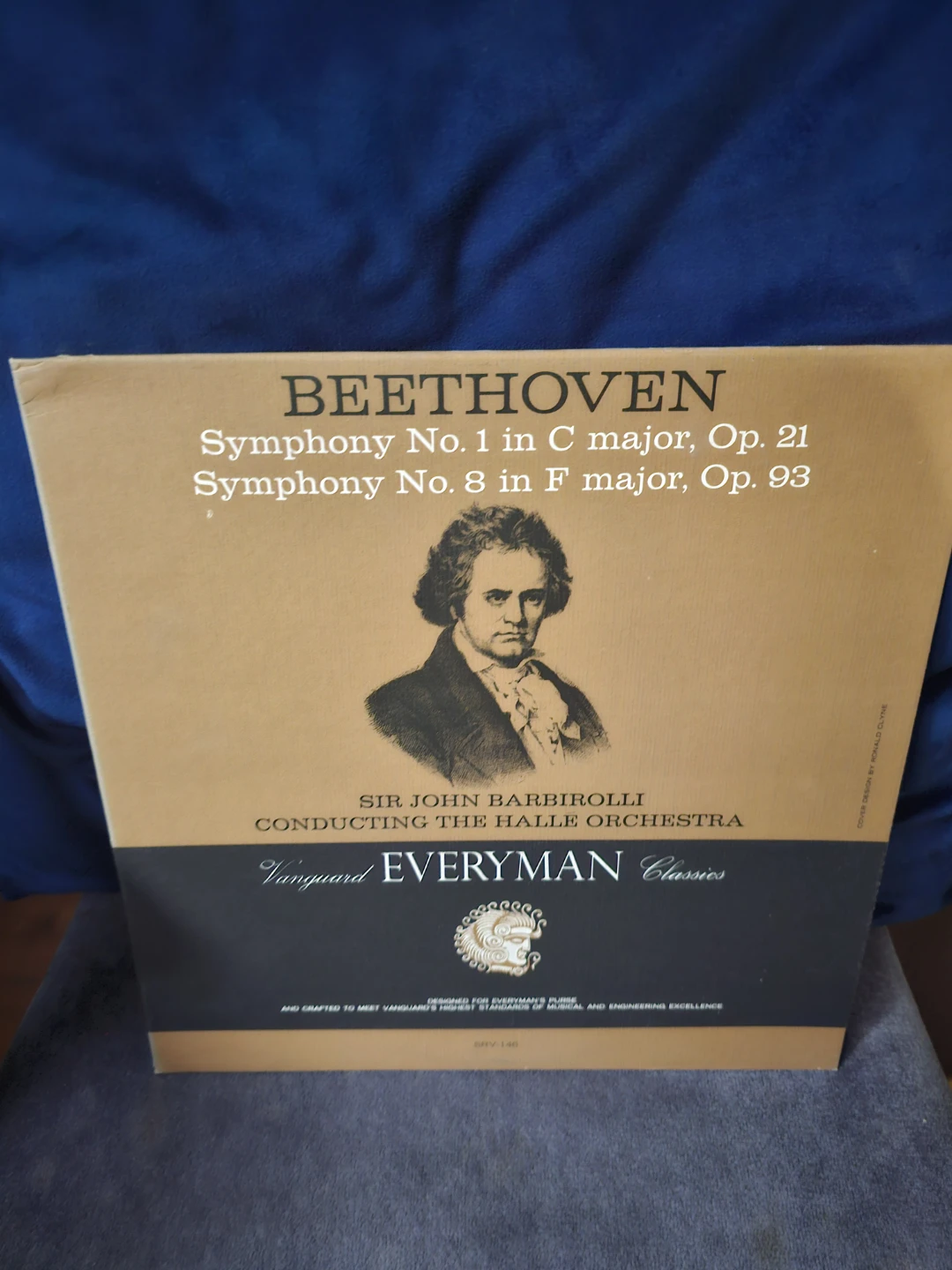 Beethoven Symphony No. 1 & 8 Vinyl Record