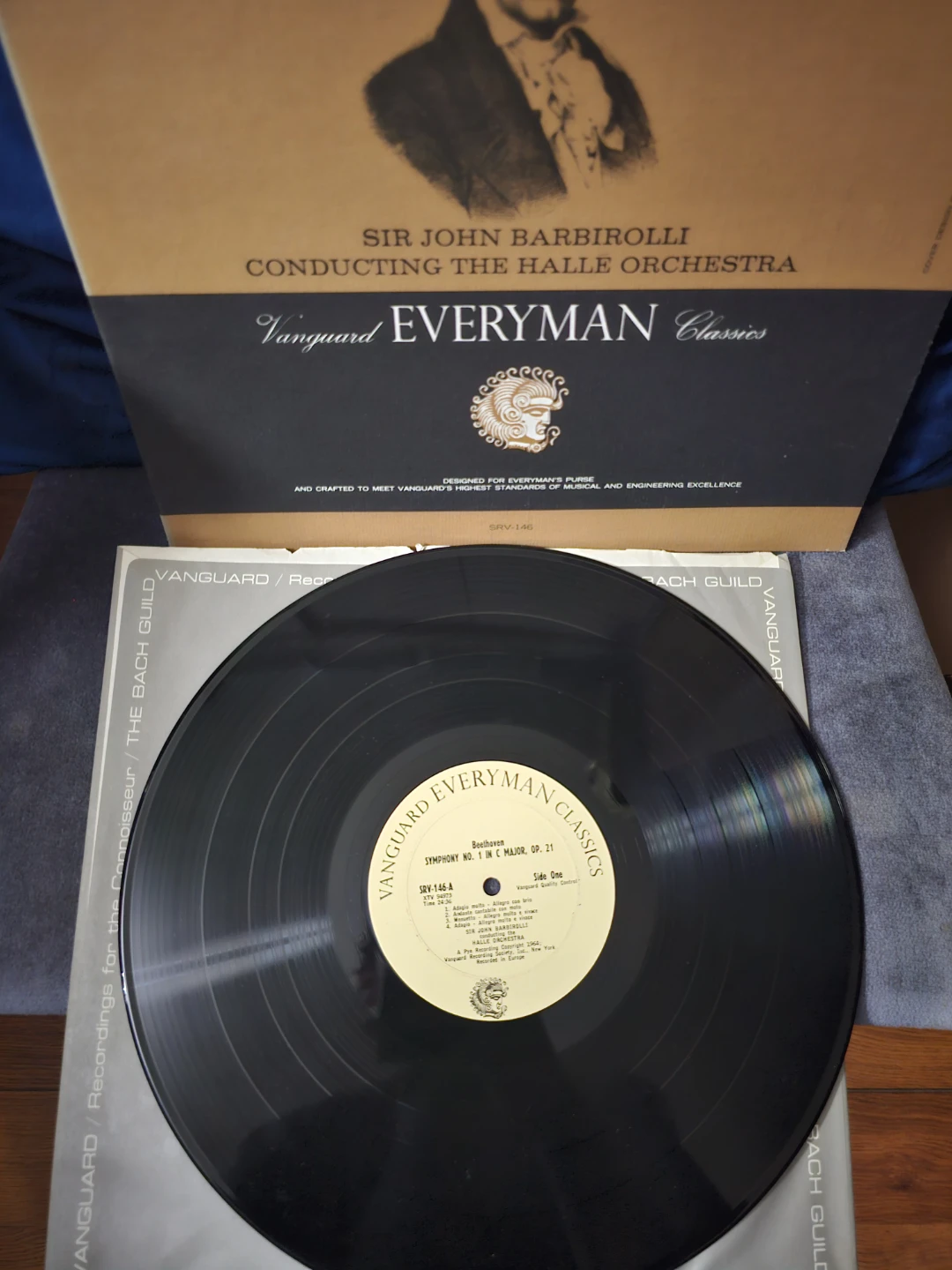 Beethoven Symphony No. 1 & 8 Vinyl Record - photo 3