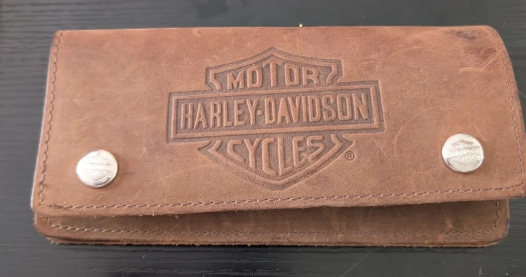 Harley-Davidson Leather Biker Wallet