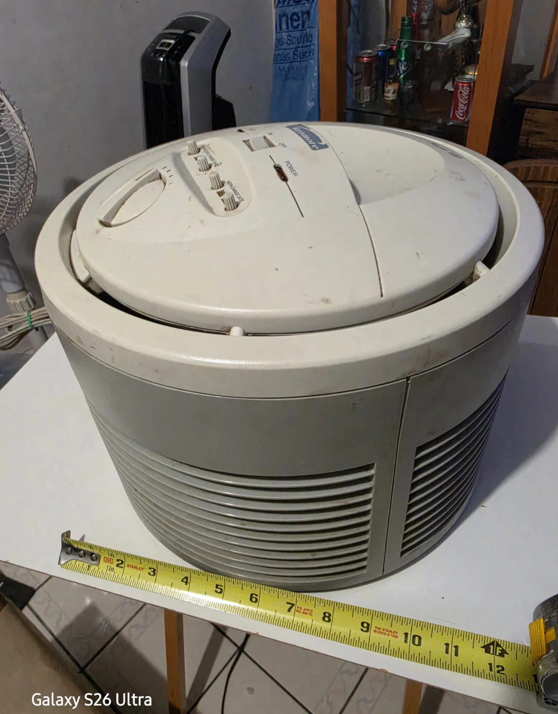 Kenmore Hepa100 Compact Air Purifier Ionizer Model 437.83231 - photo 4
